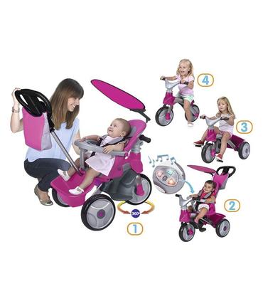 triciclo-baby-feber-trike-premium-rosa