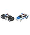 Coche Policia Friccion Luz/son E1:16 Std