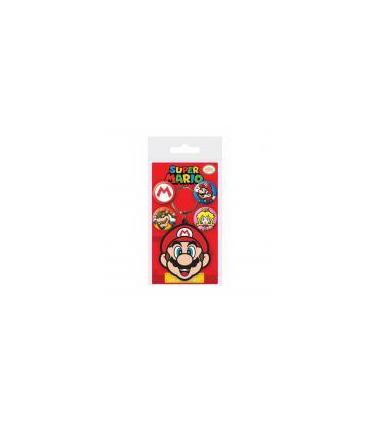 set-llavero-y-chapas-super-mario
