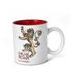 Taza Céramica Roja/ Blanca Game of Thrones