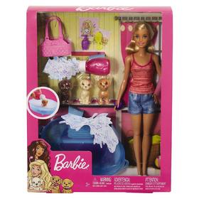 barbie-rubia-y-conjunto-3-cachorritos-banera-y-accesorios