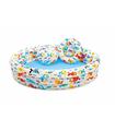 Set Piscina Fishbowl Con Balon y Flotador