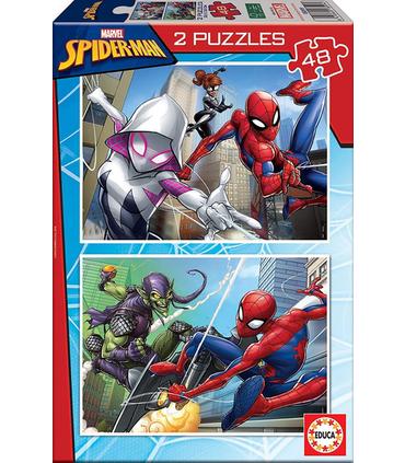 puzzle-spider-man-2x48pz
