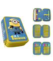 Plumier Minions 3 Cremalleras