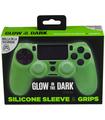 Funda Silicon + Grips Glow in The Dark Ps4