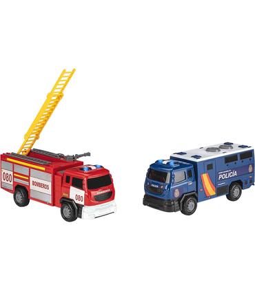 camion-policia-o-bomberos-luz-y-sonido