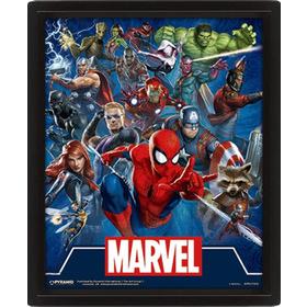 cuadro-3d-lenticular-marvel-cinematic-icons