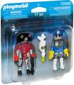Playmobil 70080 Duo Pack Policia del Espacio y Ladron
