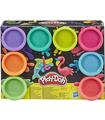 Playdoh Pack 8 Botes Neon