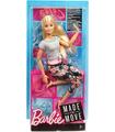 Barbie Movimientos Sin Limites Rubia Top Gris