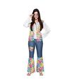 Disfraz Hippie Mujer Talla Grande