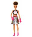 Barbie Quiero Ser Boxeadora Morena Guantes Boxeo Rosas