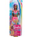 Barbie Dreamtopia Muñeca Sirena Pelo Turquesa y Morado