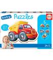 Puzzle Baby Vehiculos Progresivo de 3 a 5 Piezas