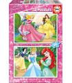 Puzzle Princesas Disney 2x20 Piezas