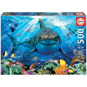 puzzle-gran-tiburon-blanco-500-piezas