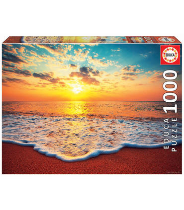 puzzle-atardecer-dorado-en-cable-beach-1000pz