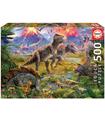 Puzzle Encuentro de Dinosaurios 500 Pz
