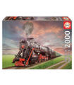 Puzzle 2000 Piezas Locomotora De Vapor