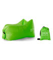 Puff Hinchable Verde Claro Asiento