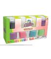 Pack 8 Botes Plastilina Glitter