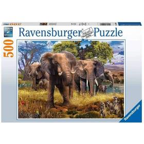 familia-de-elefantes-puzzle-500-pz