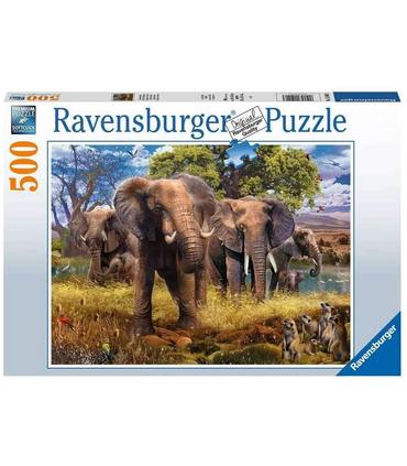 familia-de-elefantes-puzzle-500-pz