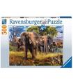 Familia De Elefantes Puzzle 500 Pz