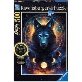 puzzle-lobo-brillante-500-piezas