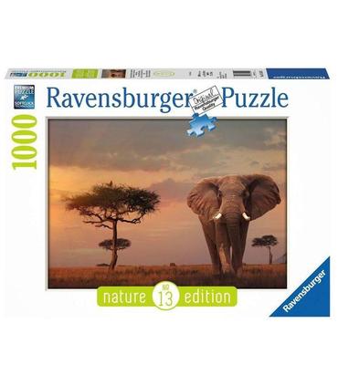 puzzle-elefante-de-los-masai-mara-1000-pz