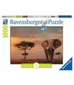 Puzzle Elefante De Los Masai Mara 1000 Pz