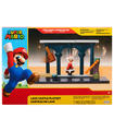 Super Mario Playset Castillo De Lava C/f