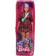 barbie-fashionista-vestido-cuadros-rojos-pelo-violeta