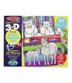 Block para Colorear Animales 3D  M&D