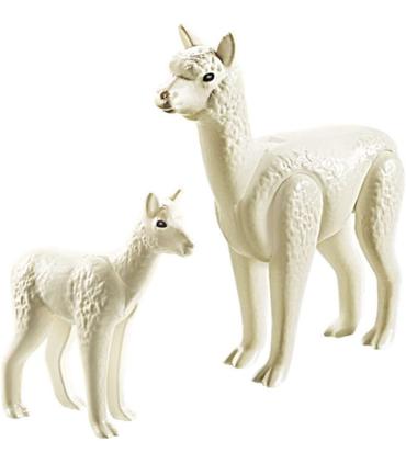 playmobil-70350-alpaca-con-bebe