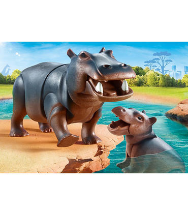 playmobil-70354-hipopotamo-con-bebe