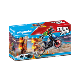playmobil-70553-stuntshow-moto-con-muro-de-fuego