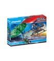 Playmobil 70569 Helicoptero De Policia: Persecucion En P