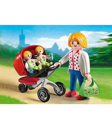 playmobil-5573-mama-con-carrito-de-gemelos