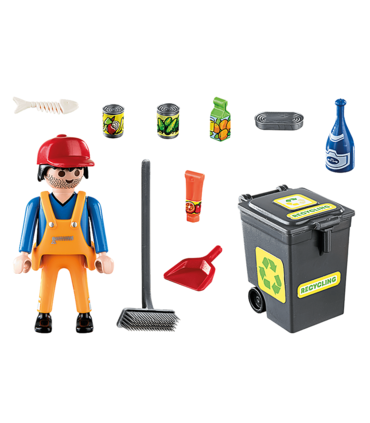 playmobil-70249-barrendero