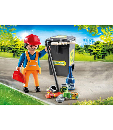 playmobil-70249-barrendero