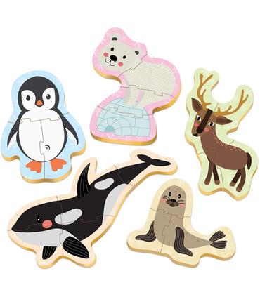 puzzle-animales-polo-norte