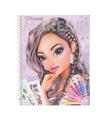 Topmodel Make-up Colouring Book