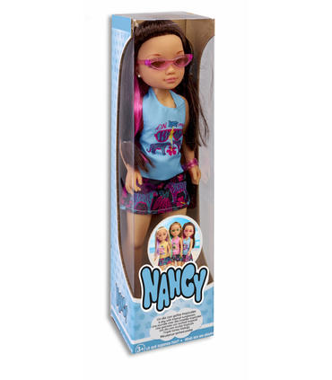 nancy-un-dia-con-gafas-tropicales-camiseta-azul