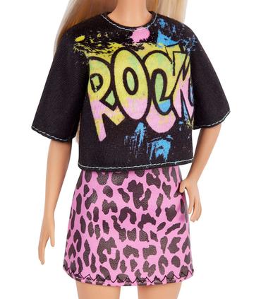 barbie-fashionista-rubia-con-camiseta-rockera