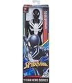 Figura Marvel Spiderman Web Warriors Titan Black