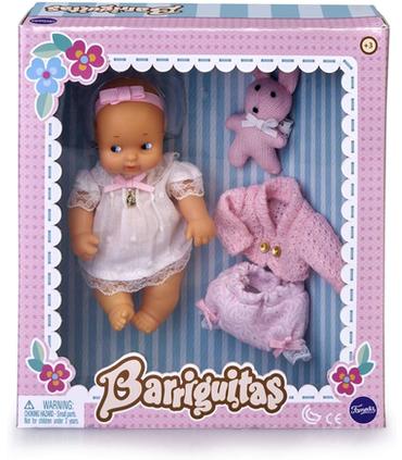 barriguitas-set-de-bebe-con-ropita-rosa-y-mascota-de-punto