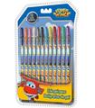 Boligrafos de Gel 12 Unidades Super Wings