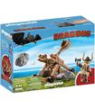 Playmobil 9245 Dragon Gobber con Catapulta