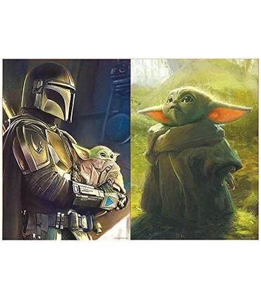 puzzle-2x100-baby-yoda-the-mandalorian
